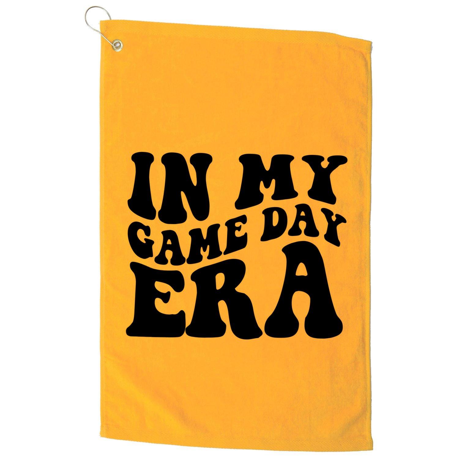In My Game Day Era Retro Sport Golf Towel