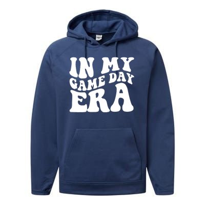 In My Game Day Era Retro Sport Performance Fleece Hoodie