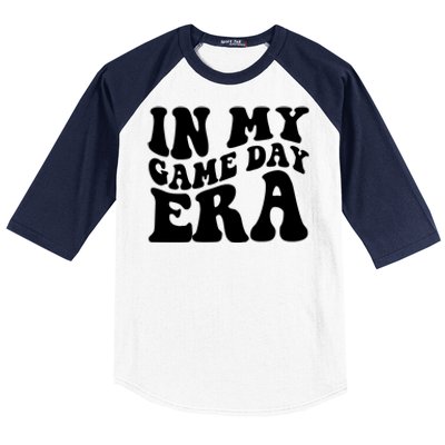 In My Game Day Era Retro Sport Baseball Sleeve Shirt