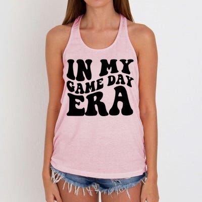 In My Game Day Era Retro Sport Women's Knotted Racerback Tank