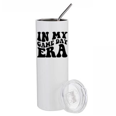 In My Game Day Era Retro Sport Stainless Steel Tumbler