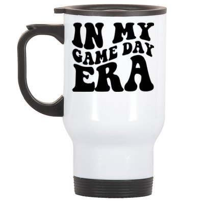 In My Game Day Era Retro Sport Stainless Steel Travel Mug