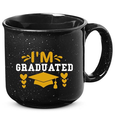 I M GRADUATED 15oz Campfire Ceramic Mug