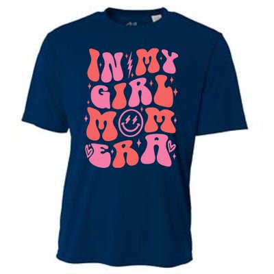 In My Girl Mom Era Retro Groovy Mom Life Happy MotherS Day Cooling Performance Crew T-Shirt