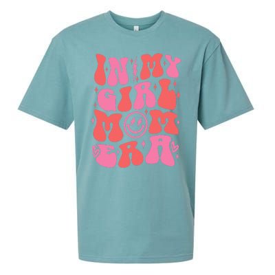 In My Girl Mom Era Retro Groovy Mom Life Happy MotherS Day Sueded Cloud Jersey T-Shirt