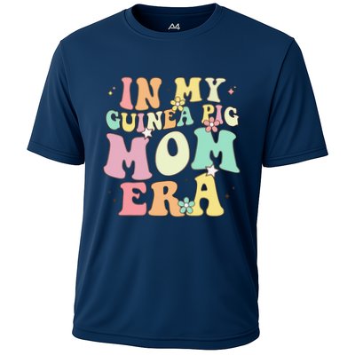 In My Guinea Pig Mom Era Funny Groovy Guinea Pig Mothers Day Performance Shirt