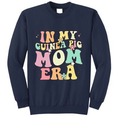 In My Guinea Pig Mom Era Funny Groovy Guinea Pig Mothers Day Sweatshirt