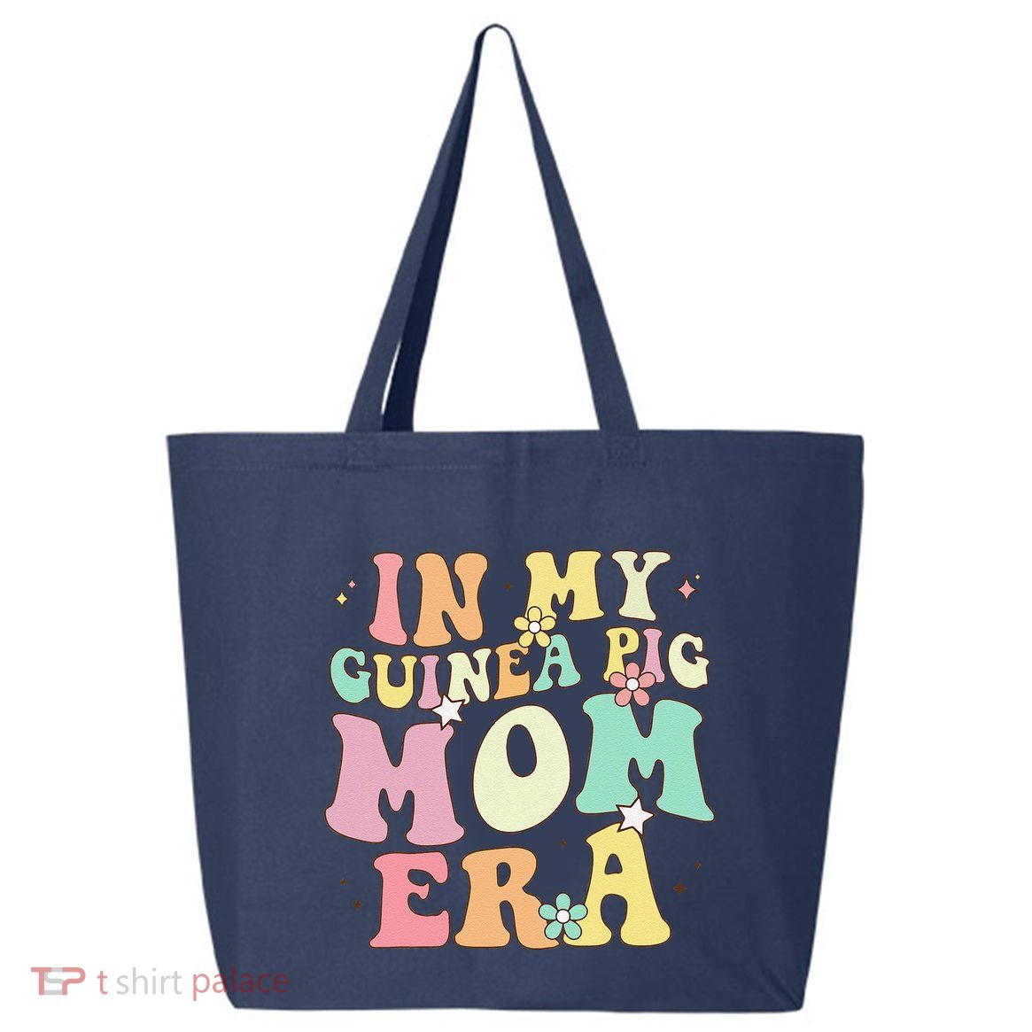 In My Guinea Pig Mom Era Funny Groovy Guinea Pig Mothers Day 25L Jumbo Tote