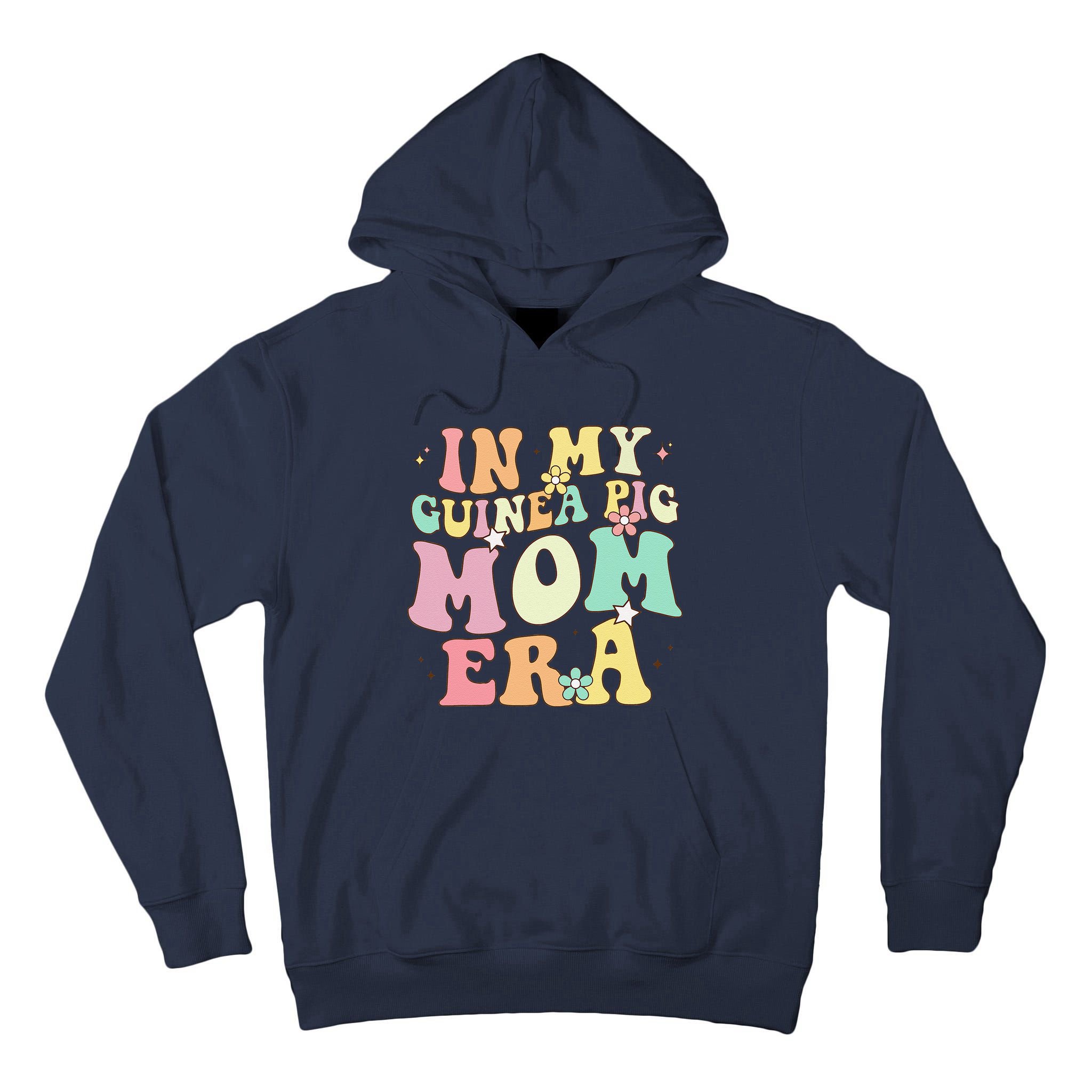 In My Guinea Pig Mom Era Funny Groovy Guinea Pig Mothers Day Tall Hoodie