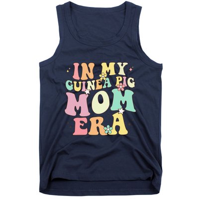 In My Guinea Pig Mom Era Funny Groovy Guinea Pig Mothers Day Tank Top