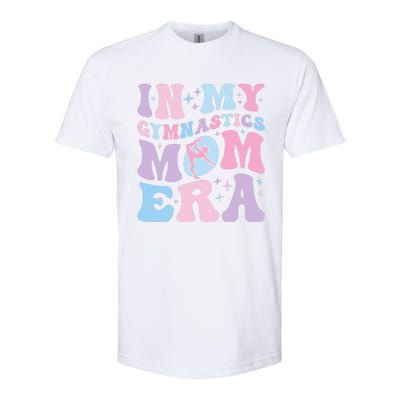 In My Gymnastics Mom Era Retro Groovy Mom Life MotherS Day Softstyle® CVC T-Shirt