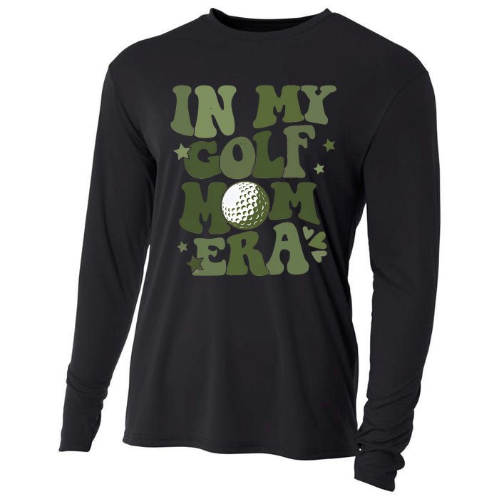 In My Golf Mom Era Golfer Lover Cooling Performance Long Sleeve Crew