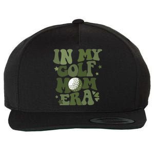 In My Golf Mom Era Golfer Lover Wool Snapback Cap