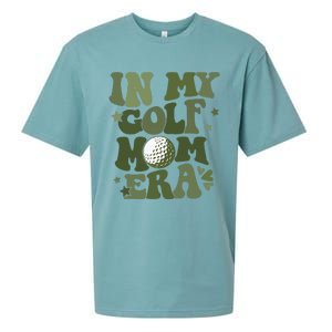 In My Golf Mom Era Golfer Lover Sueded Cloud Jersey T-Shirt