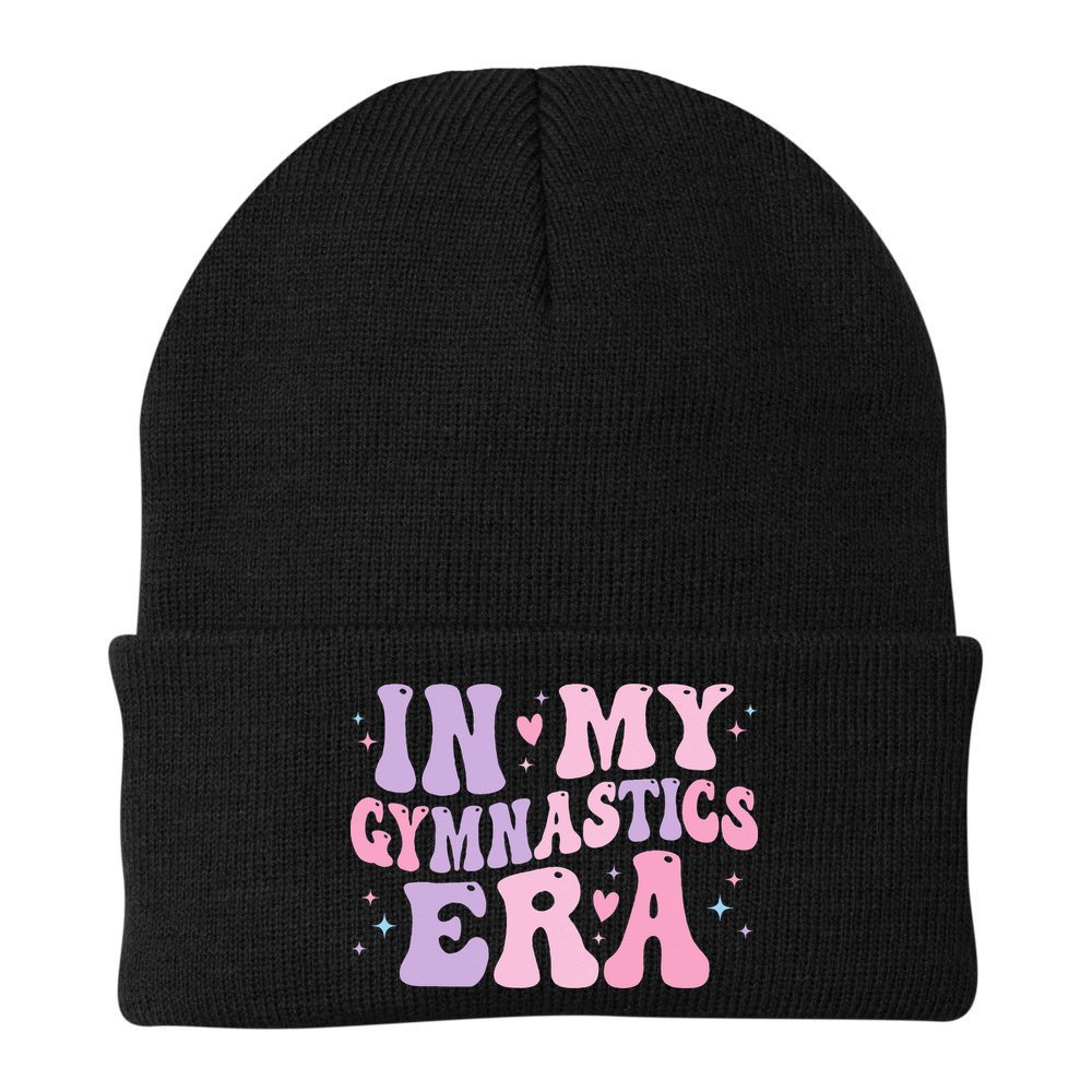 In My Gymnastics Era Funny Gymnast Gymnastic Beanie