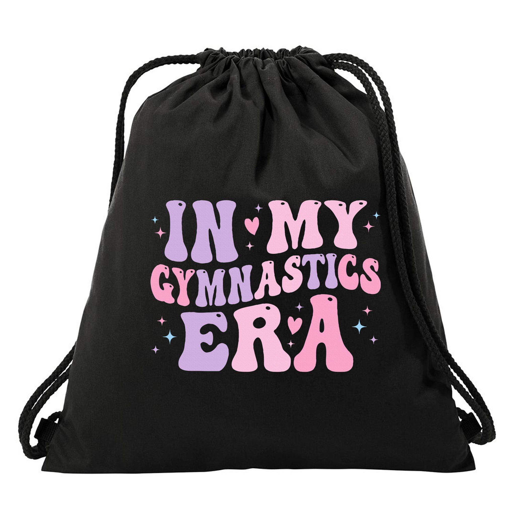In My Gymnastics Era Funny Gymnast Gymnastic Drawstring Bag
