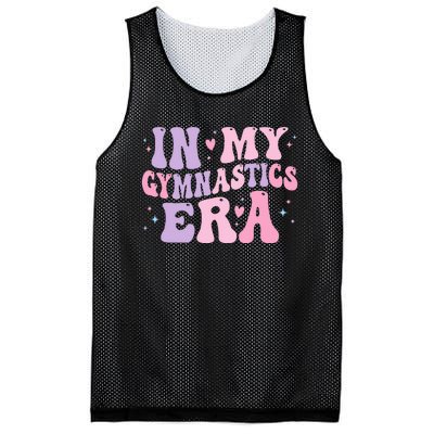 In My Gymnastics Era Funny Gymnast Gymnastic Mesh Reversible Basketball Jersey Tank