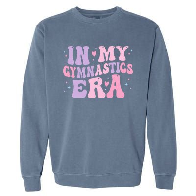 In My Gymnastics Era Funny Gymnast Gymnastic Garment-Dyed Sweatshirt