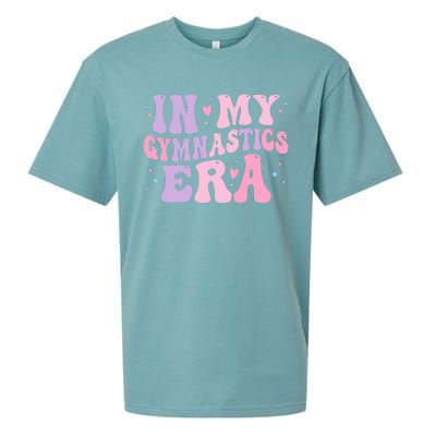 In My Gymnastics Era Funny Gymnast Gymnastic Sueded Cloud Jersey T-Shirt