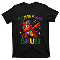 ItS Mardi Gras Bruh Dabbing Crawfish Carnival T-Shirt