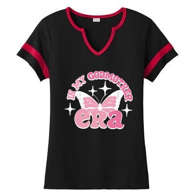 In My Godmother Era Fairy Godmother Proposal Ladies Halftime Notch Neck Tee