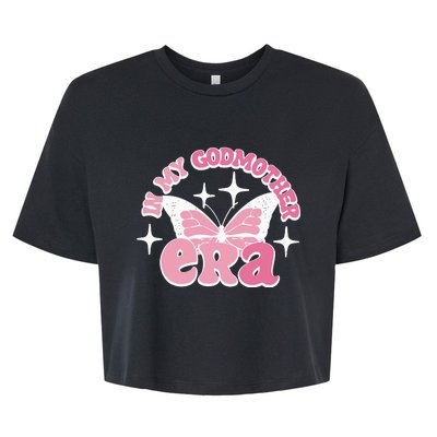 In My Godmother Era Fairy Godmother Proposal Bella+Canvas Jersey Crop Tee