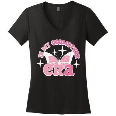 In My Godmother Era Fairy Godmother Proposal Women's V-Neck T-Shirt