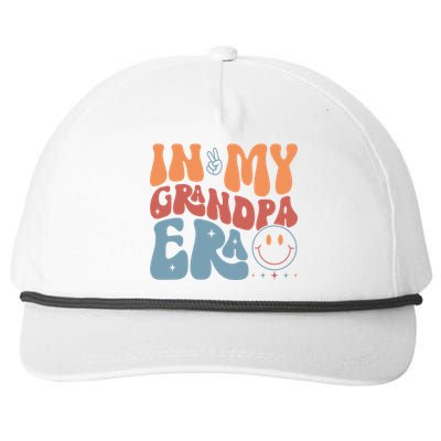 In My Grandpa Retro Funny Dad Dada Father Daddy Fathers Day Gift Snapback Five-Panel Rope Hat