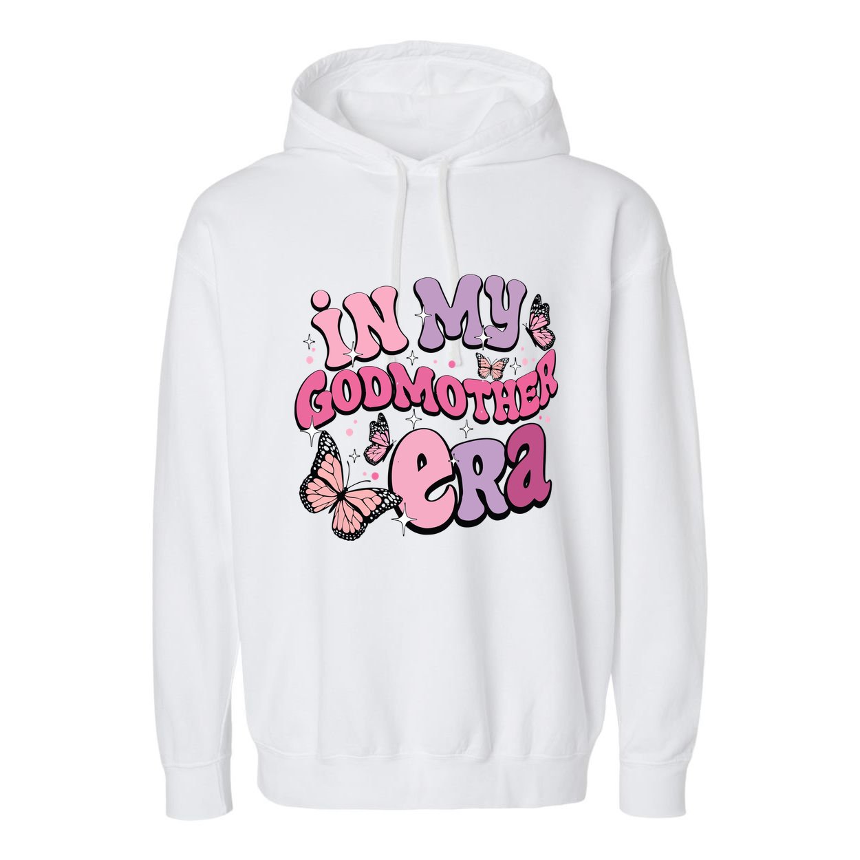 In My Godmother Era Garment-Dyed Fleece Hoodie