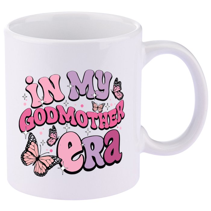 In My Godmother Era 11oz C Handle Ceramic Mug