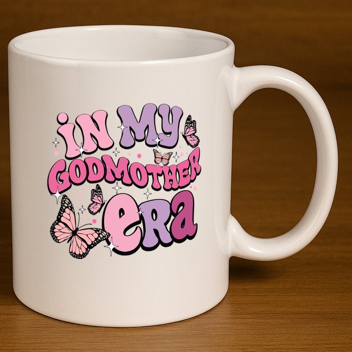 In My Godmother Era 11oz C Handle Ceramic Mug