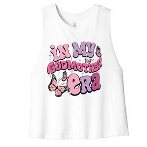 In My Godmother Era Women's Racerback Cropped Tank