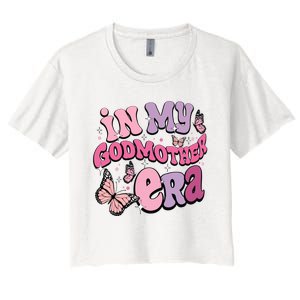 In My Godmother Era Women's Crop Top Tee