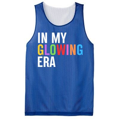 In My Glowing Era Funny Bright Hello Summer Vacation Trips Cute Gift Mesh Reversible Basketball Jersey Tank