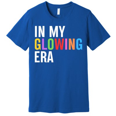 In My Glowing Era Funny Bright Hello Summer Vacation Trips Cute Gift Premium T-Shirt