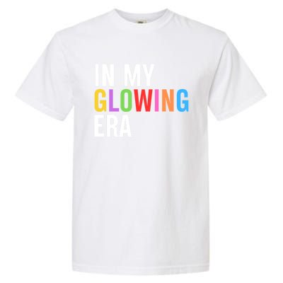 In My Glowing Era Funny Bright Hello Summer Vacation Trips Cute Gift Garment-Dyed Heavyweight T-Shirt