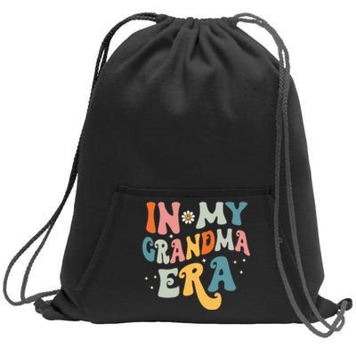 In My Grandma Era Sweatshirt Cinch Pack Bag