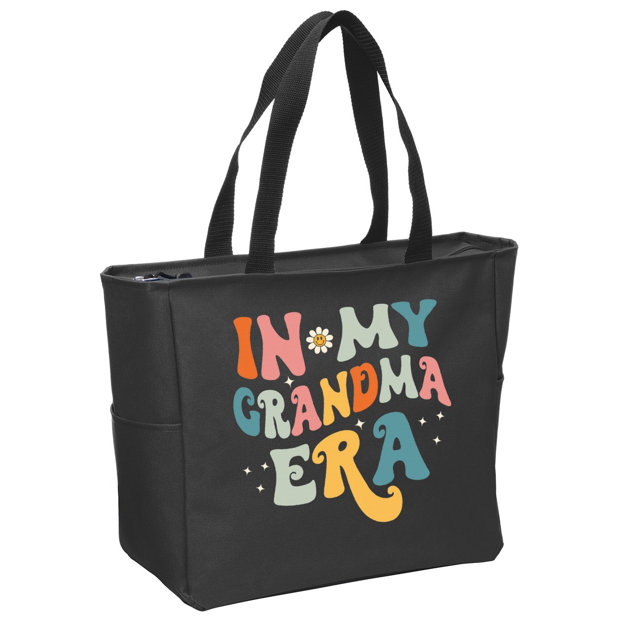 In My Grandma Era Zip Tote Bag