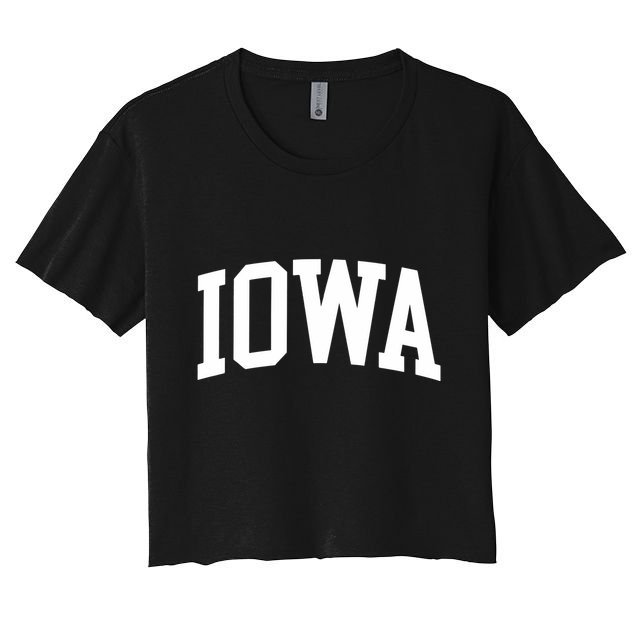 Iowa Mama Gift Crop Top