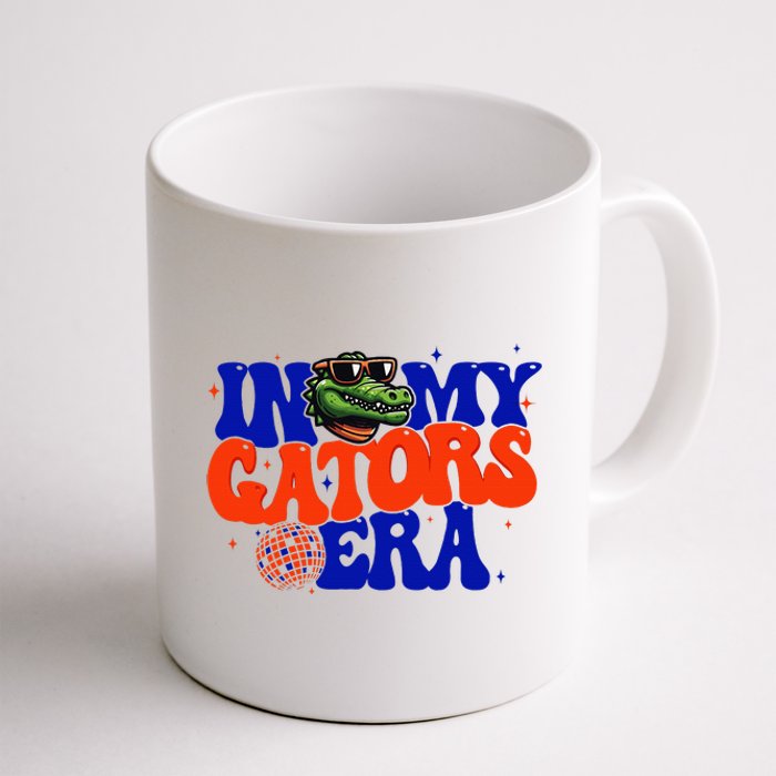 In My Gators Era Game Day Mascot Spirit Squad Florida Groovy Coffee Mug