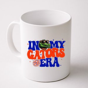 In My Gators Era Game Day Mascot Spirit Squad Florida Groovy Coffee Mug