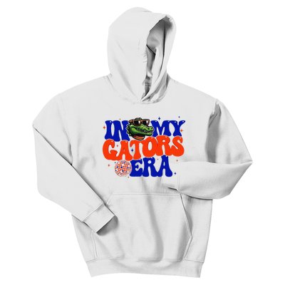 In My Gators Era Game Day Mascot Spirit Squad Florida Groovy Kids Hoodie