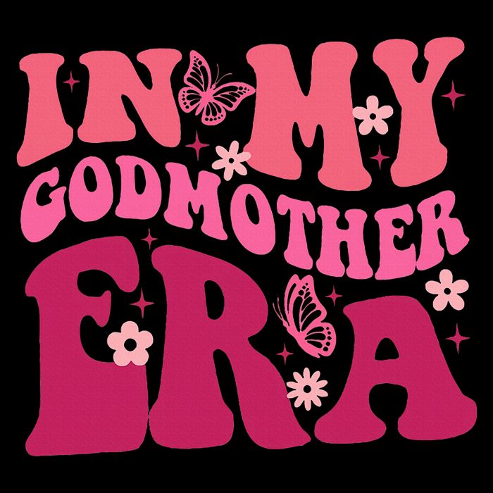 In My Godmother Era Retro Godmom Mother Proposal Doggie Tank