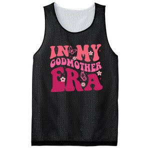 In My Godmother Era Retro Godmom Mother Proposal Mesh Reversible Basketball Jersey Tank