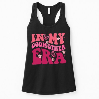 In My Godmother Era Retro Godmom Mother Proposal Womens Tank Top