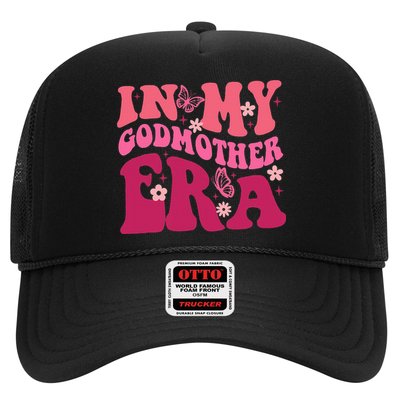 In My Godmother Era Retro Godmom Mother Proposal Trucker Hat