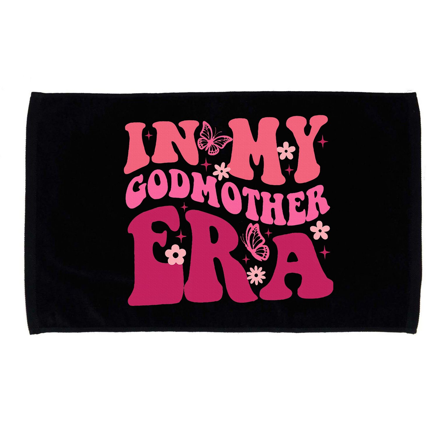 In My Godmother Era Retro Godmom Mother Proposal Microfiber Hand Towel