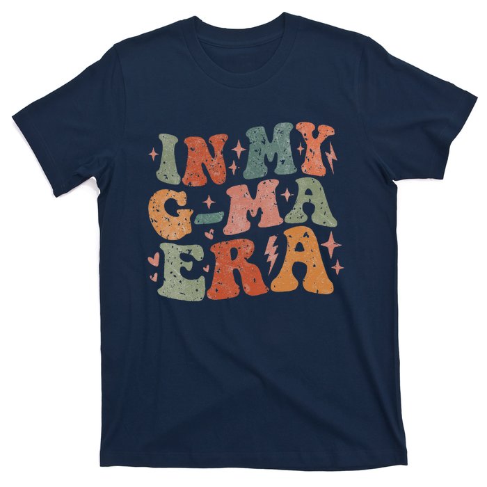 In My Gma Era Lover Groovy Vintage Mom Funny MotherS Day T-Shirt