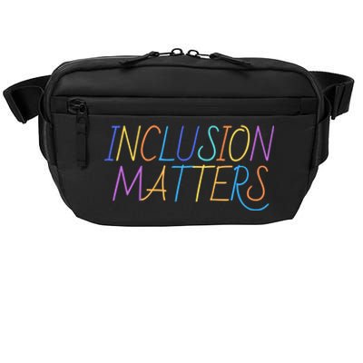 Inlcusion Matters Gift Autism Awareness Support Acceptance Gift Crossbody Pack