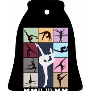 In My Gymnastics Era Ceramic Bell Ornament